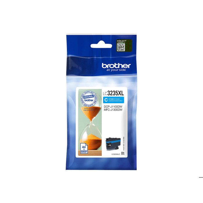 Cartouche jet dencre Brother - Cyan - Rendement Super Haut - 5000 Pages - BROTHER