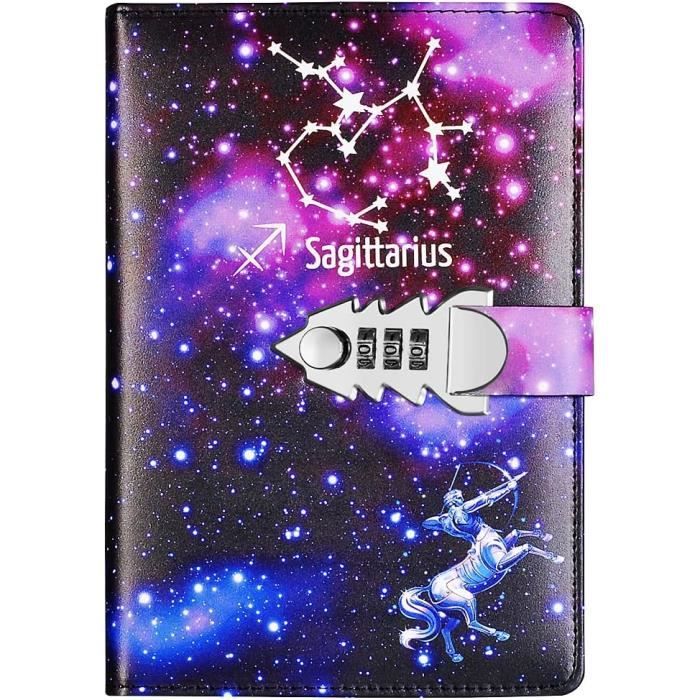 Journal Intime Avec Cadenas à Combinaison – Pour Filles 8-14 Ans, Avec Stylo 6-en-1 Et 4 Autocollants – Cadeau Anniversaire Ou Noël