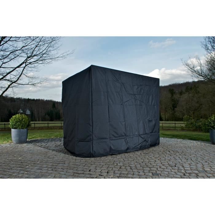 Housse de protection 220x150x180 pour Balancelle de jardin Ocean , Noir