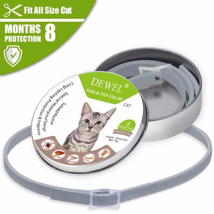 Dewel Pet Dog flea Collar Anti Flea Ticks collars for Cat dog
