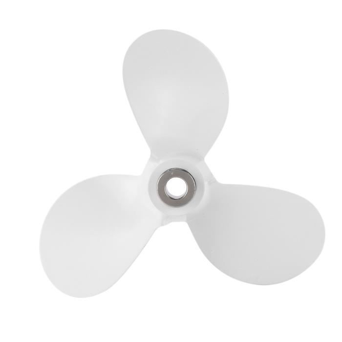 EJ.life Hélice à 4 pales 10 pièces 60mm 4 lames hélice en plastique tournant bateau hélices