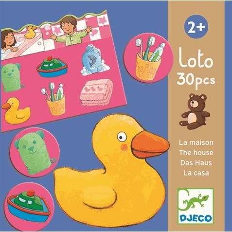 DJECO - Loto de la maison - Cdiscount Jeux - Jouets