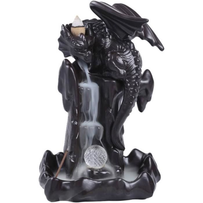 Porte-encens Brûle Encens Dégradé Bleu Avec Cheval - Occasion En état Fonctionnel