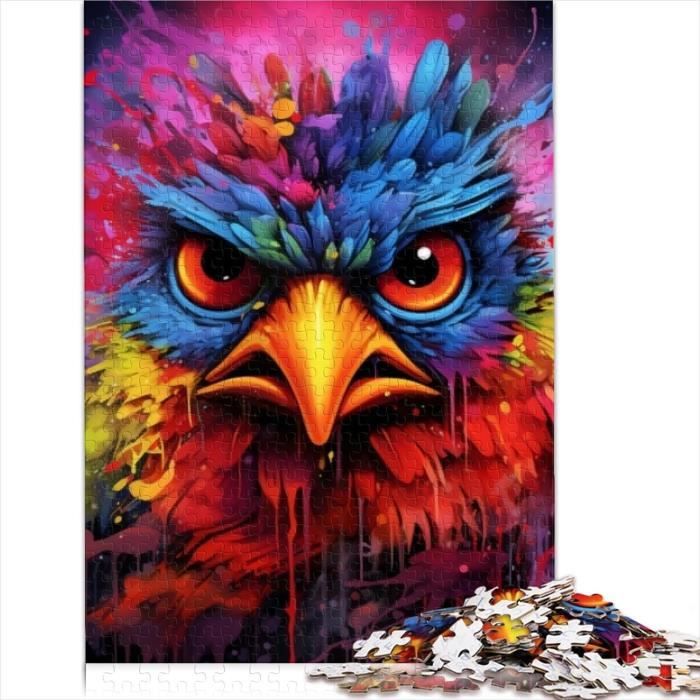 Puzzle Animal Moineau 1000 Pièces Puzzle En Carton Cadeau Pour 12 Ans