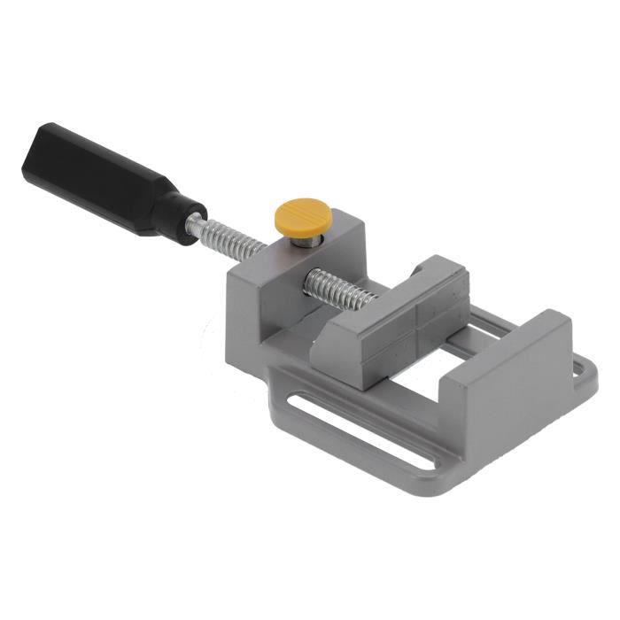 Lot De 2 Serre-joints En C - Ouverture De 10 à 57 Mm - Aluminium Et Acier - Pour Bois, Plastique, Métal - Idéal Bricolage, Perçage, Assemblage