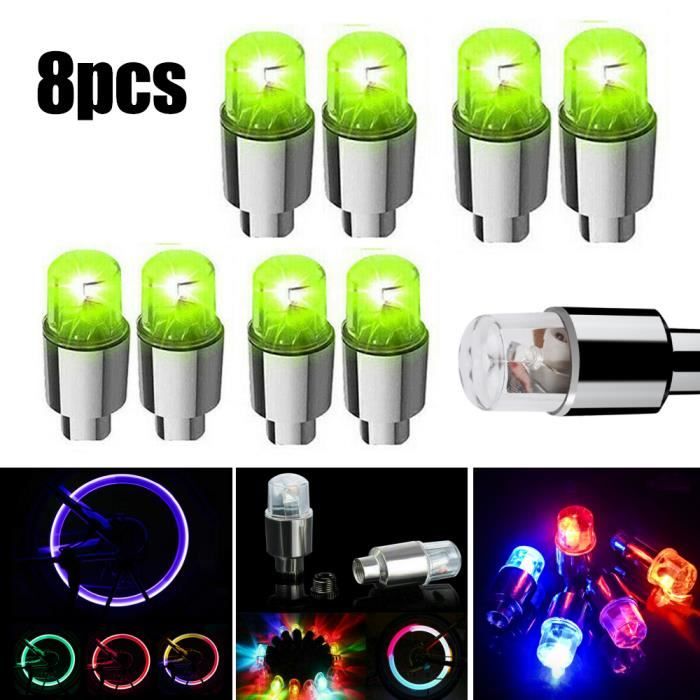 Kit Voiture/Classic 12 V Chrome DEL Clignotant/Lampe Vert 8 mm