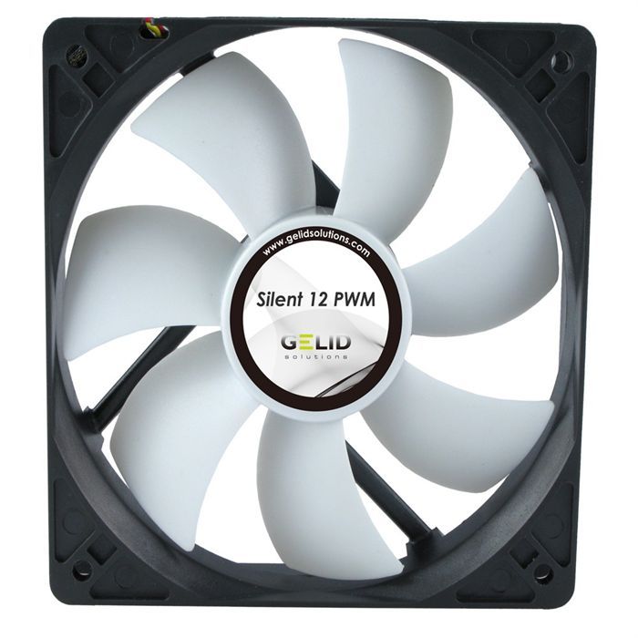 GELID Silent 12 PWM Ventilateur châssis 120 mm - vue 2