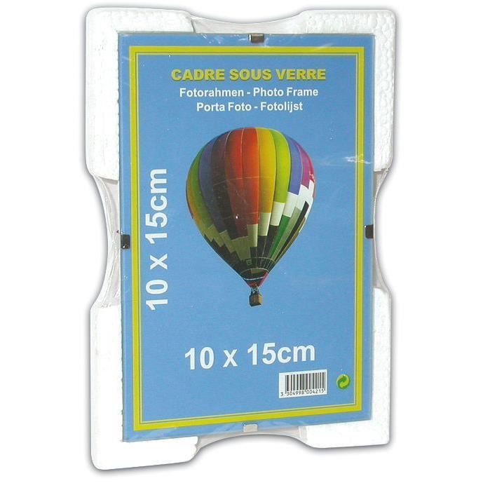 Cadre sous verre - 10x15 cm