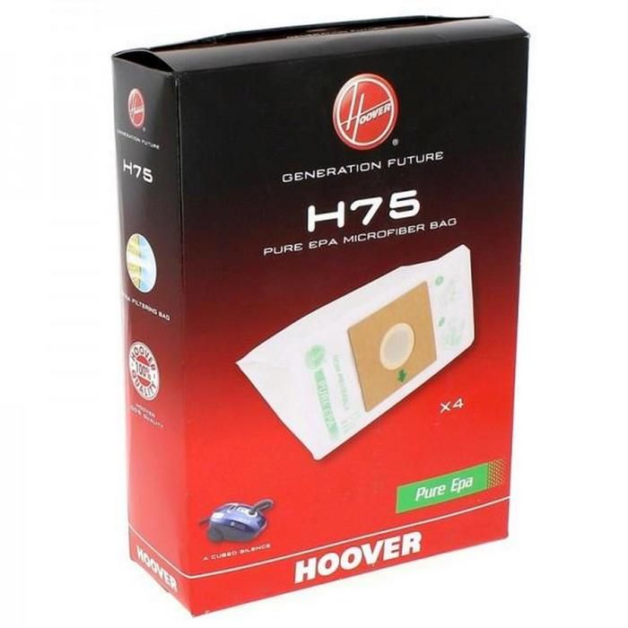 H75 boite de 4 sacs microfibre ACUBE Aspirateur 35601663 HOOVER