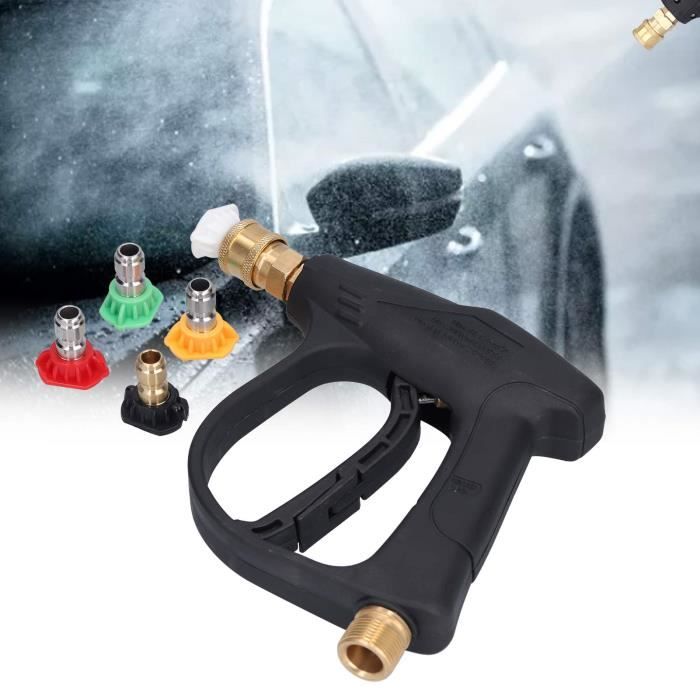 Poignée De Pistolet De Nettoyeur Haute Pression Avec 5 Embouts