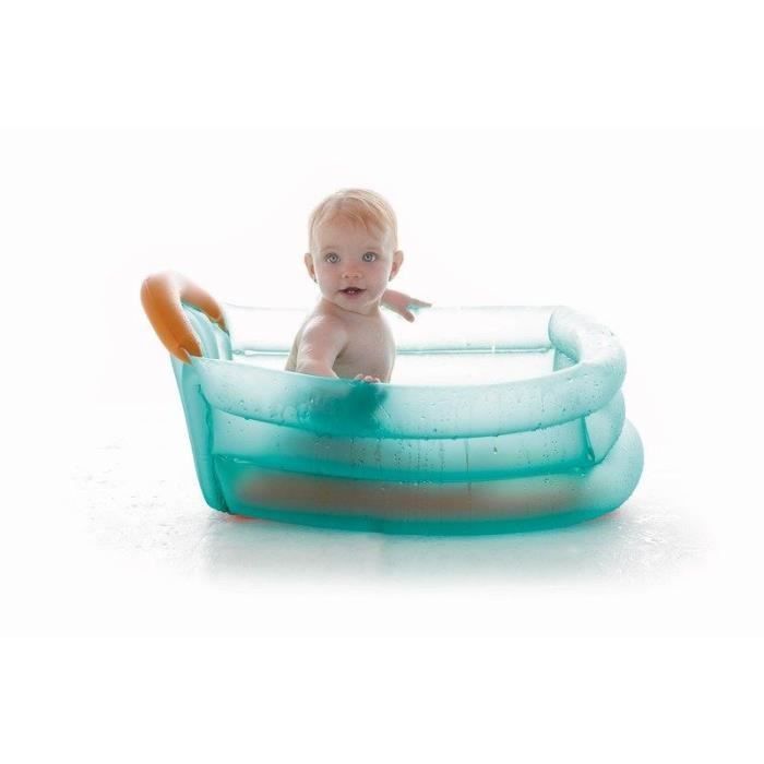 Jane Baignoire Gonflable Bleu Et Orange Cdiscount Puericulture Eveil Bebe