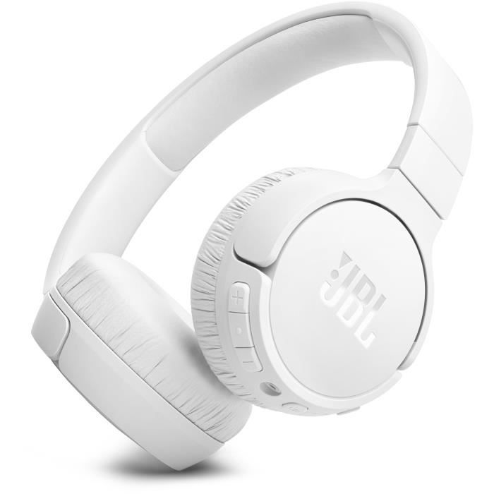 Casque sans fil à réduction de bruit JBL Tune 670NC Blanc,