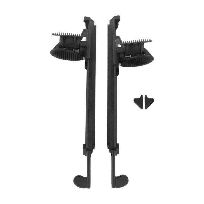Repose-Pieds De Kayak Réglables En Nylon – 2 Pédales Avec Signes Gauche/Droite Pour Direction Et Confort