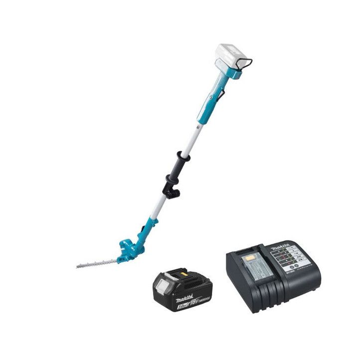 Taille haie à perche 18 V LXT 46 cm MAKITA avec 1 batterie 18V 3.0Ah chargeur DUN461WSF