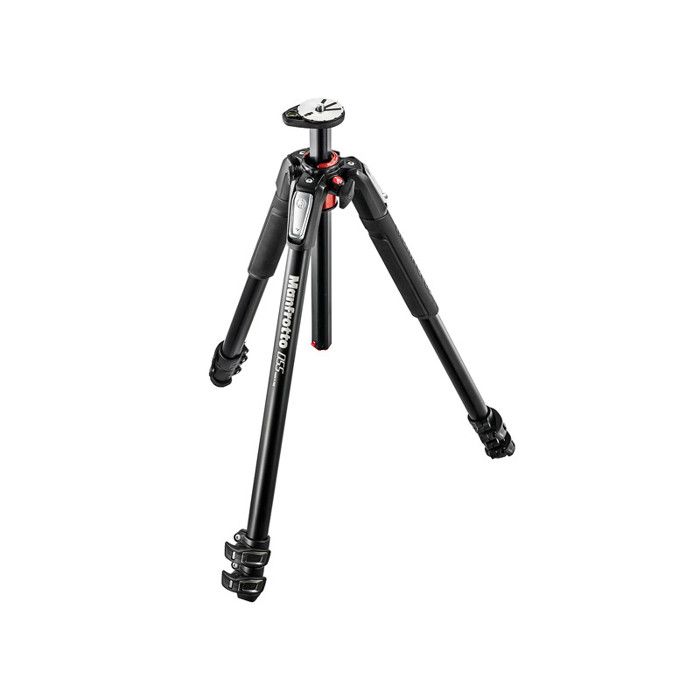 Trépied MANFROTTO MT055XPRO3 - Aluminium - Noir - 3 sections - 9 kg - Caméscope, appareil photo