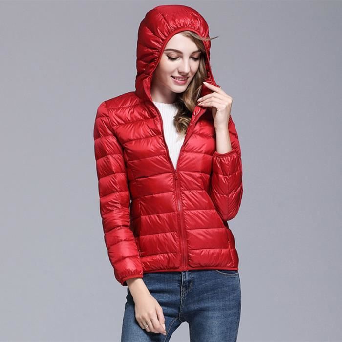 Doudoune L g re Femme Veste Compressible 90 Duvet de Canard