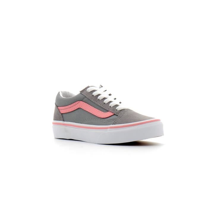 basket vans rose grise