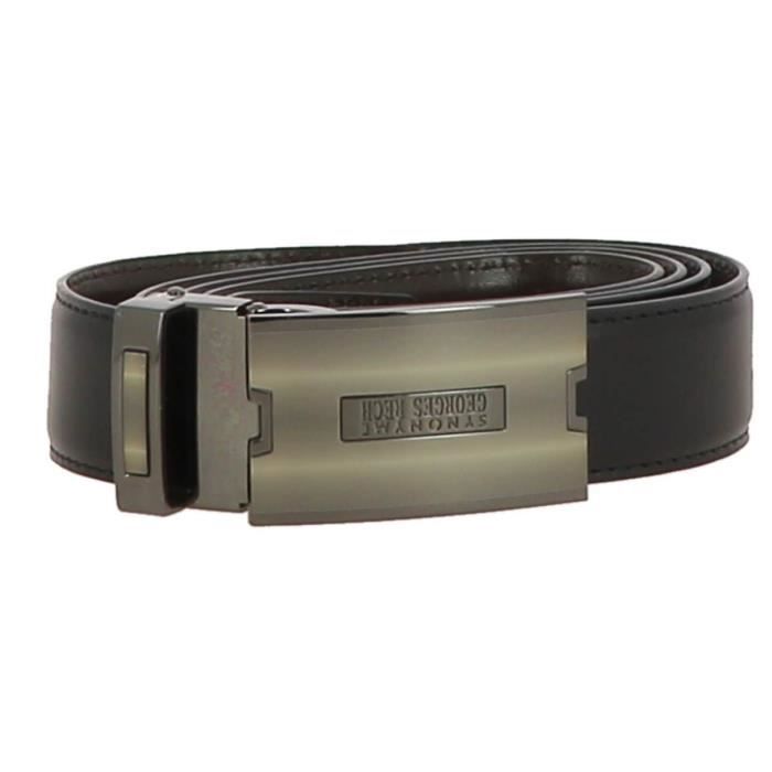 Ceinture de travail Solidur en cuir noir ACCEIN