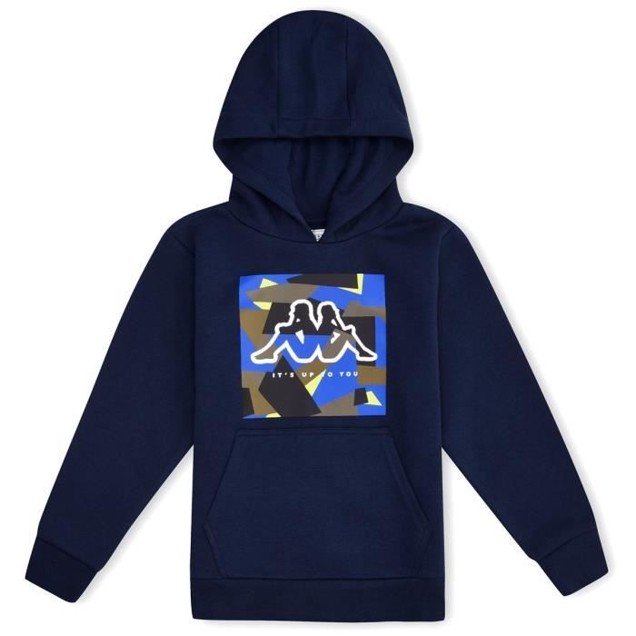 Kappa - Sweatshirt Clot Bleu Garçon Bleu