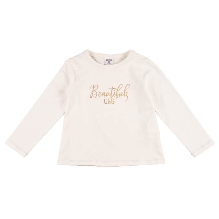 Charanga Cartiva T-Shirt Manica Lunga Per Bambini E Ragazzi – Bianco, 100% Cotone - 2