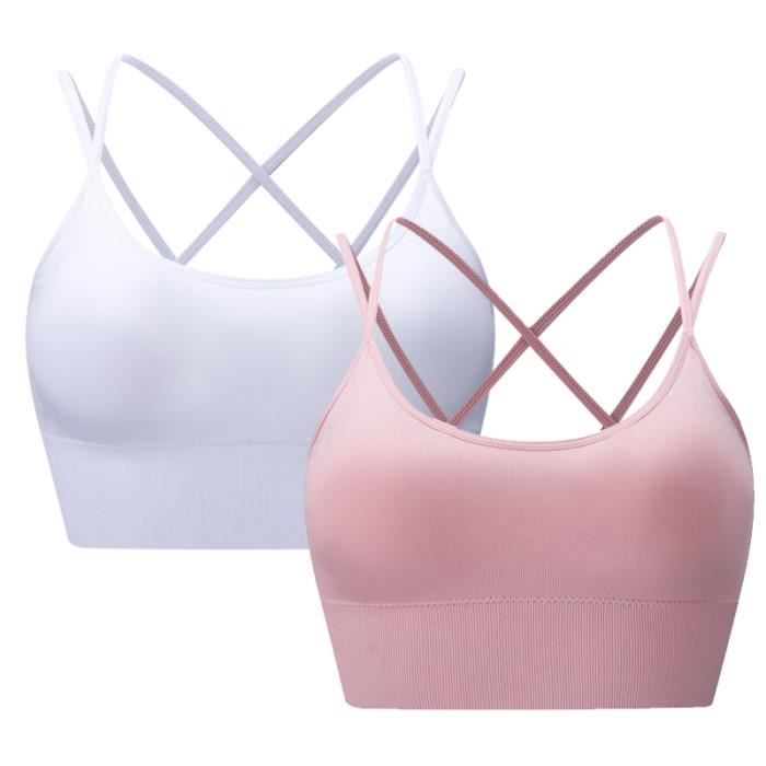 Soutien-Gorge De Sport Sans Couture HBselect Pour Femme à Forte Poitrine - Sans Armatures