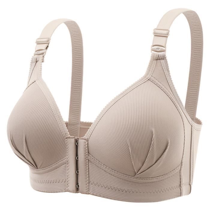sexy avec bouton avant et dos sans anneau en acier pour femme,sous