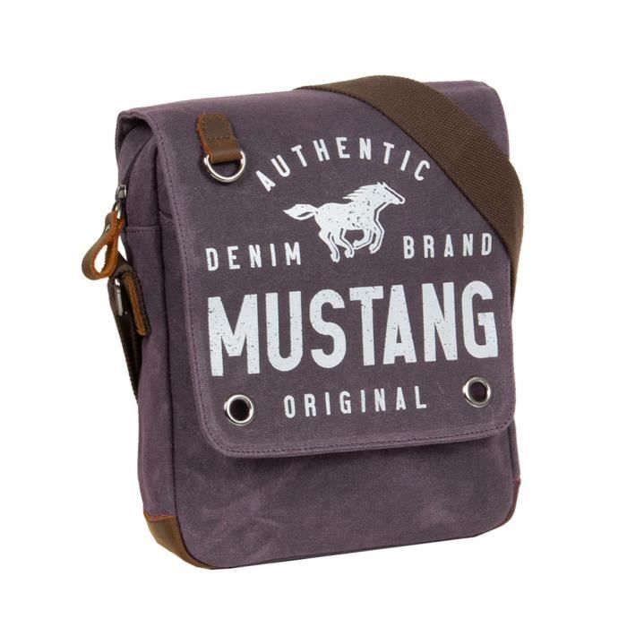 MUSTANG Houston Shoulderbag Flap Antracite 171350 sac paule