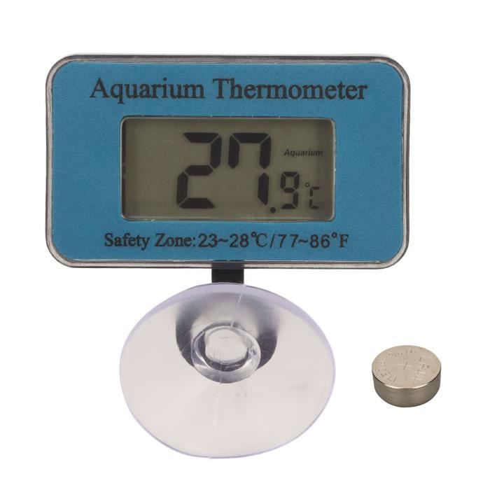 Comparer les prix de Thermomètre d'aquarium étanche OMABETA - plage de mesure -50℃ à 70℃