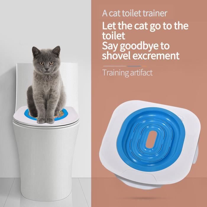 Meilleurs prix pour Kit DApprentissage De La Propreté En Plastique Abs Pour Chat - Aide Votre Chat/Chaton À Utiliser Les Toilettes - 40*38Cm
