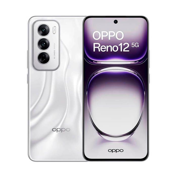 OPPO Reno12 5G 12 Go/256 Go Argent (Astro Silver) Double SIM