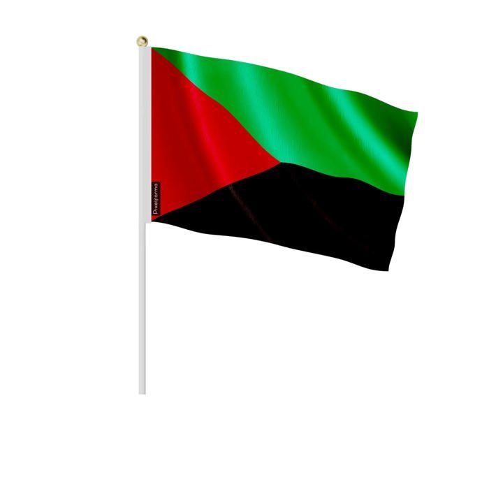 Digni® Drapeau Unicolore Vert 30 X 45 Cm