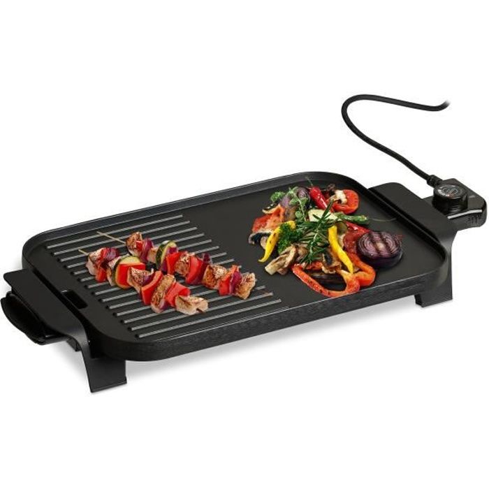 Barbecue Electrique Plancha Duo Grill 2000w Relaxdays Grill Electrique Interieur Plancha Maison Plaque De
