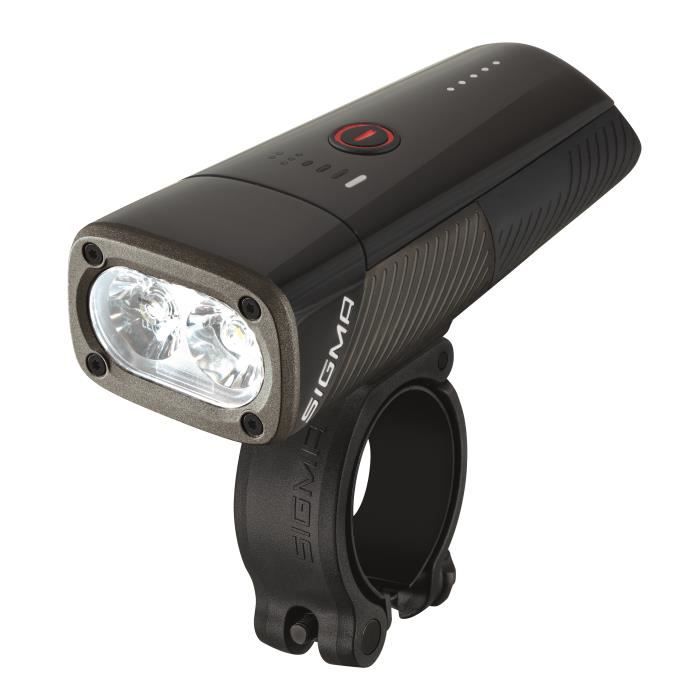 Lampe frontale - SIGMA - Buster 1600 FL - 1600 lumens - Rechargeable USB - Noir Lampe frontale - SIGMA - Buster 1600 FL - 1600 lumens - Rechargeable USB - Noir