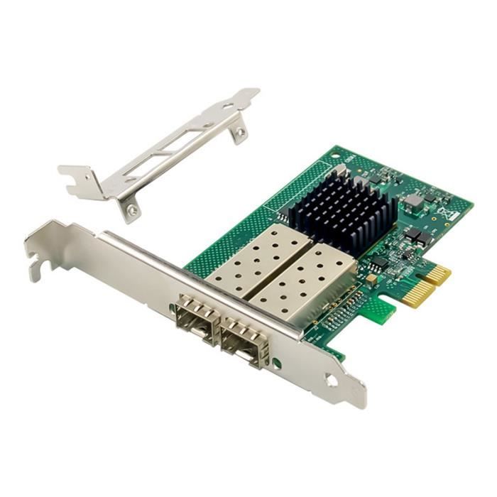 Carte RéSeau PCIE X4 2.5G Gigabit RTL8125B Carte RéSeau Ethernet 4 Ports Carte Reseau Pour Serveur De Bureau