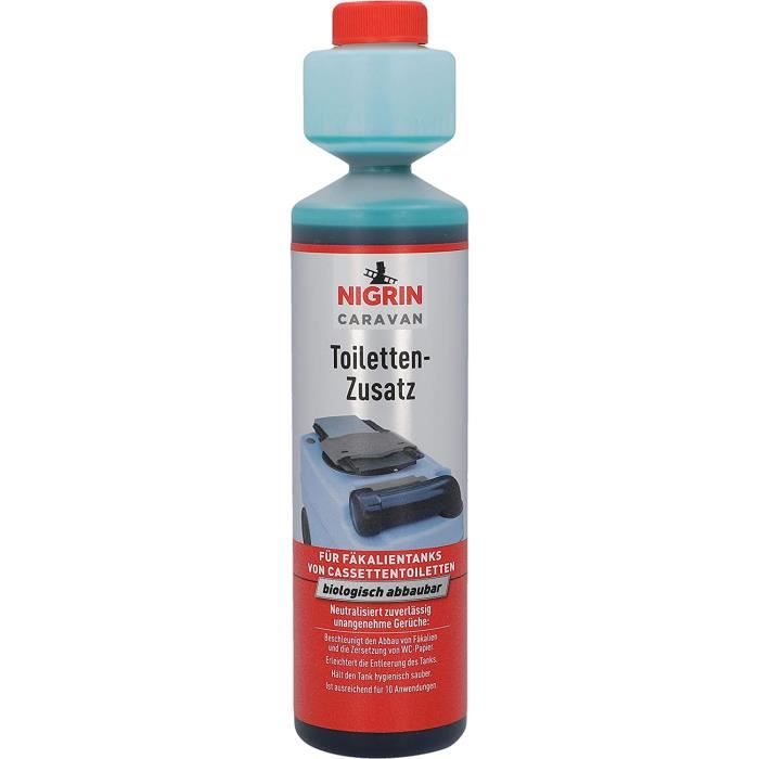 NIGRIN 20606 Additif sanitaire pour caravane 250 ml86 - Cdiscount Auto