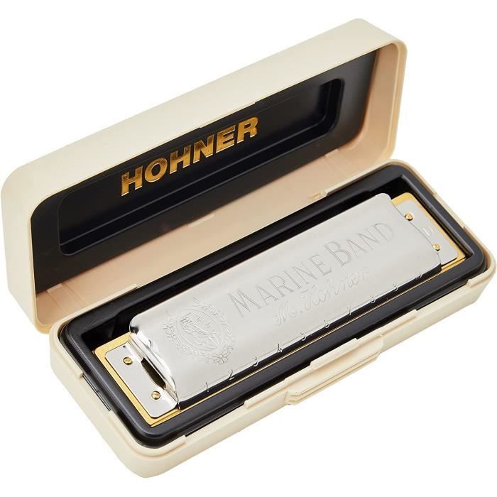 Kit Hohner Marine Band 1896 | 5 Gaitas Diatônicas | C, D, E, G, A