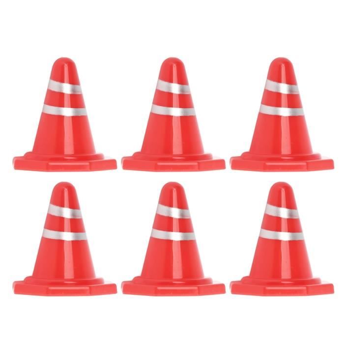 Set De 5 Panneaux De Signalisation Routière – Jouet éducatif En Plastique ABS – Rouge – Pour Enfants Dès 3 Ans – Apprentissage Sécurité Routière