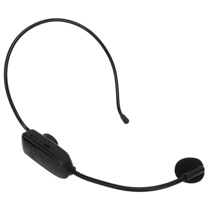 SURENHAP micro casque sans fil 2.4G Microphone casque léger casque de