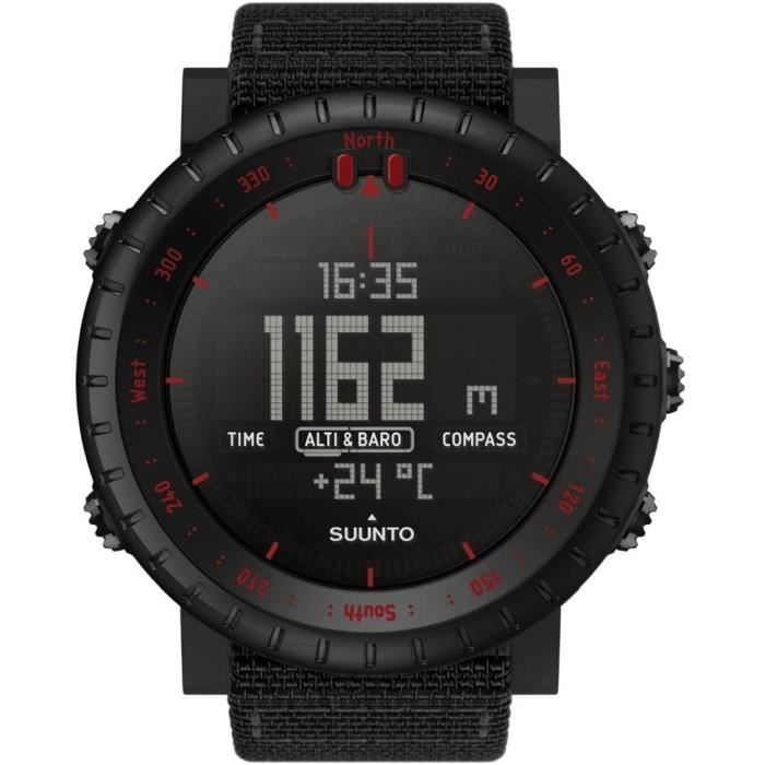 Montre de Sport Outdoor - SUUNTO - Core - Altimètre baromètre boussole - Autonomie 12 mois - Mixte