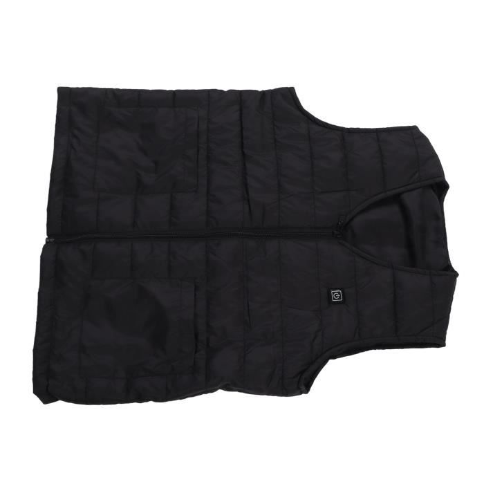 MXYKJO Gilet Chauffant Électrique Homme - 15 Zones Chauffantes, Batterie 16000mAh, 3 Niveaux Chaleur