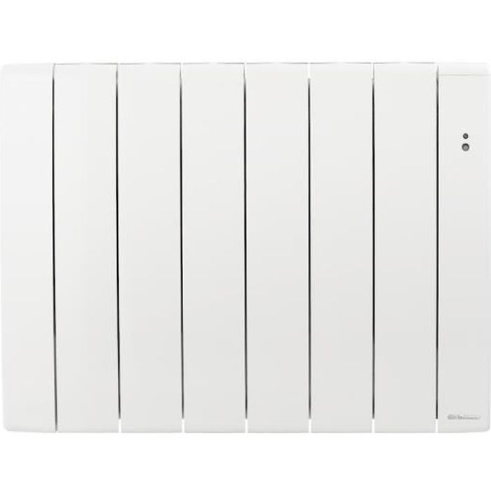 Radiateur électrique chaleur douce BILBAO 3 horizontal blanc 750W - THERMOR - 493821