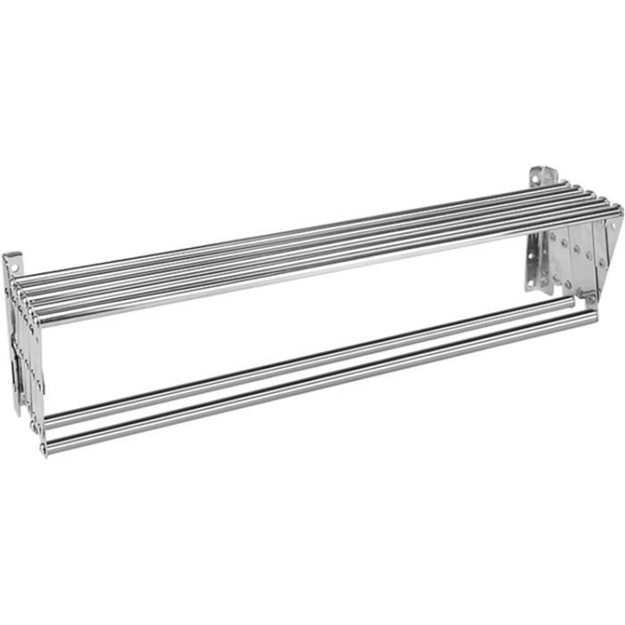 Étendoir À Linge Pliable Rétractable Extensible Étendoir À Linge