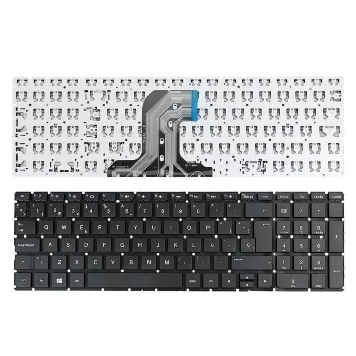 Clavier Portable Espagnol Pour HP Pavilion 17-cn Series - Noir - Neuf Sous Blister - Réf. TEC77