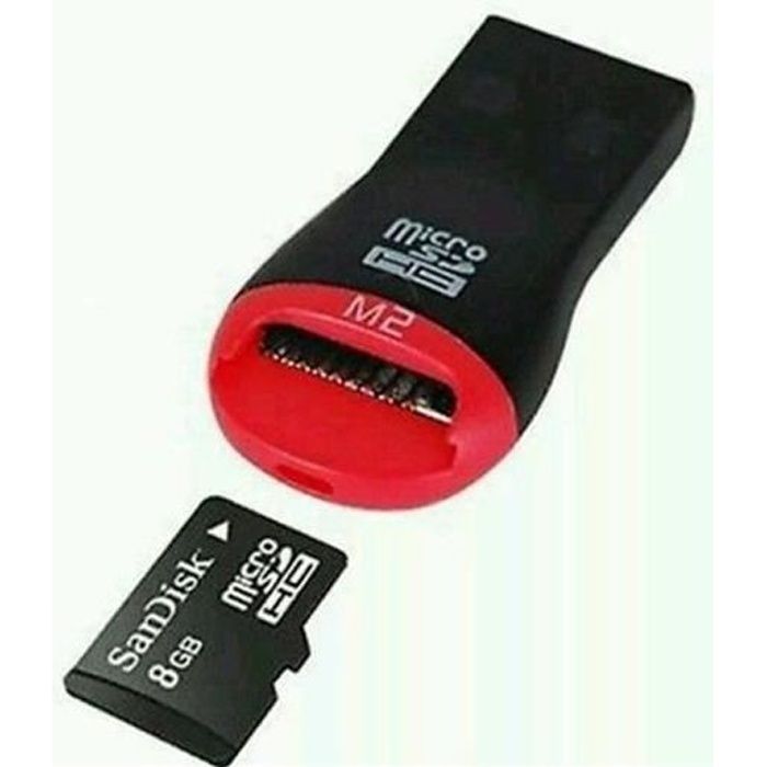 Chaud Vente Mini lecteur de carte mémoire USB 2.0 Adaptateur pour
