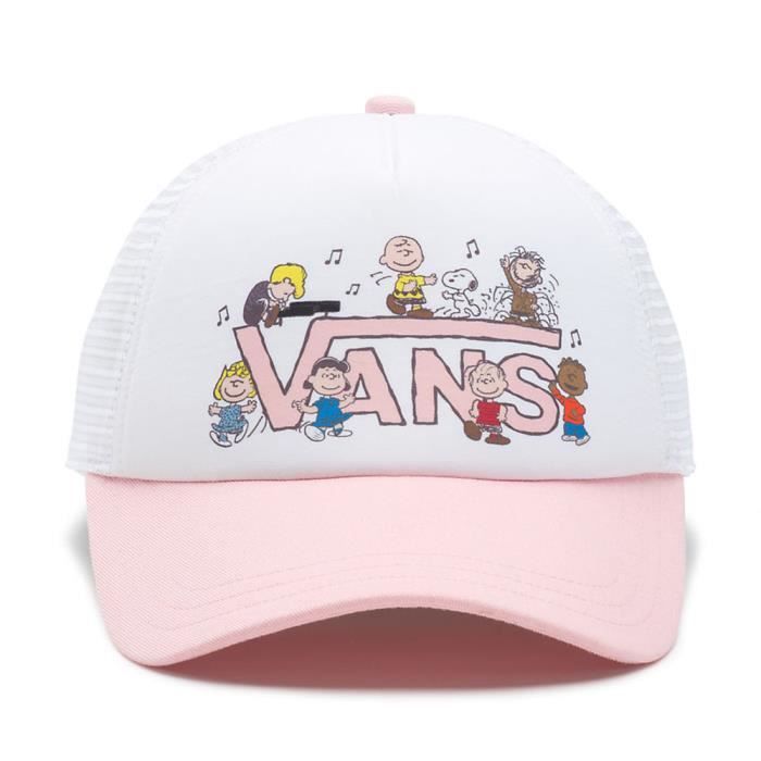vans peanuts rose
