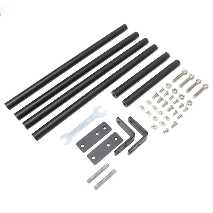 VINGVO Ensemble De Tiges De Support En Métal Ensemble De Tiges De