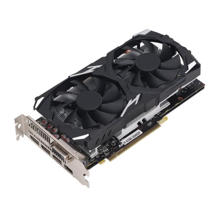 Carte graphique – Vvikizy – RX580 – GDDR5 – 8 Go – 256 bits