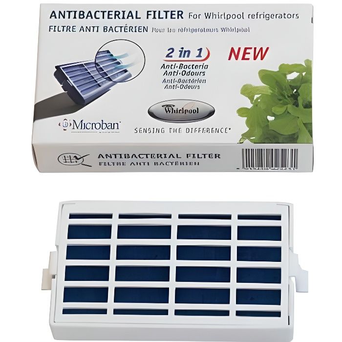 481248048172. FILTRE ANTIBACTERIEN WHIRLPOOL