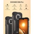 Telephone portable Incassable 4G DOOGEE S96Pro 8GB + 128GB Débloqué Vision nocturne infrarouge NFC 48 MP + 20 MP 6350mAh - Orange-1