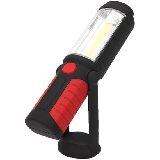 Lampe de travail de torche Cob LED Magnétique Travail Light Car Garage  Mécanique maison Rechargeable lampe torche pour batter[m1727] - Cdiscount  Bricolage